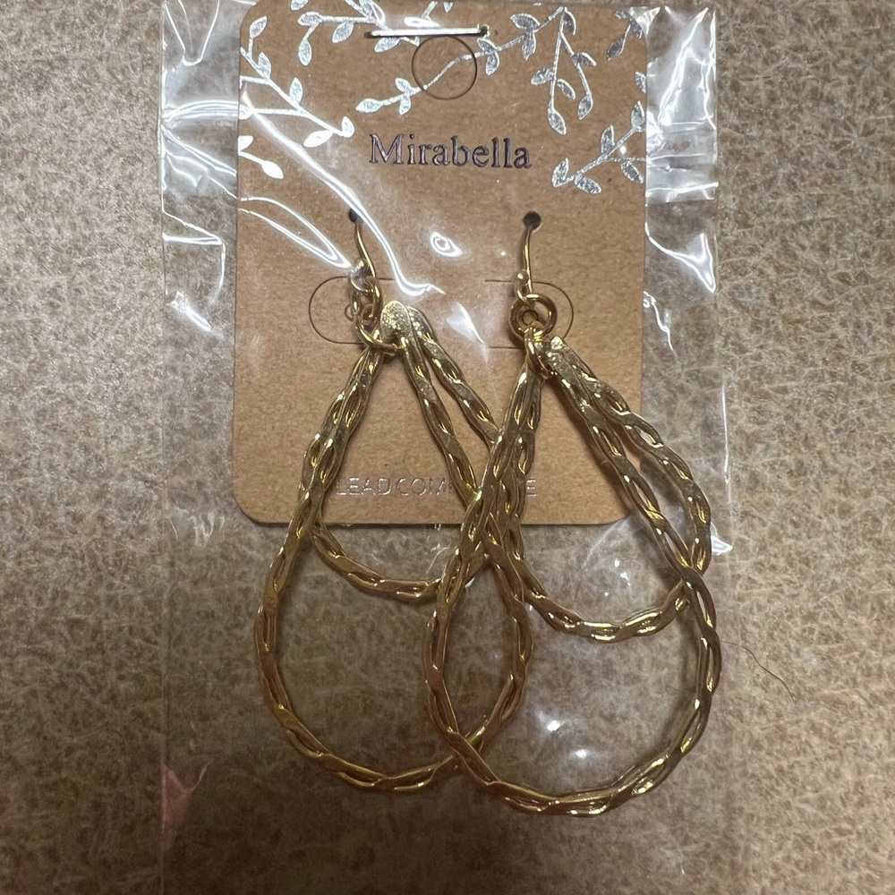 Gold plated Mirabella Earrings